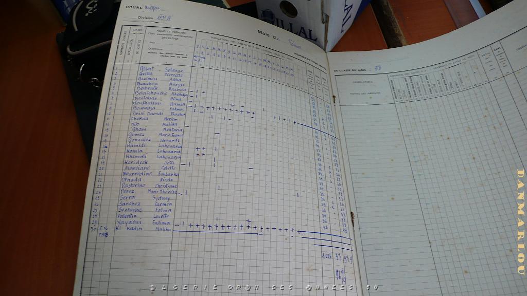 ORAN MARS 2012 103 ecole Pasteur filles CM1 1956 1957 Mme Peretti.JPG